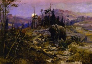 To the Victor Belong the Spoils Artwork by Charles Marion Russell