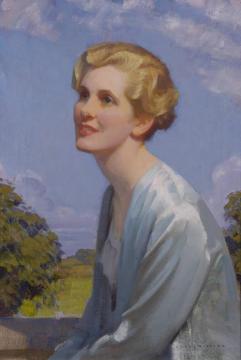 Portrait Of A Lady Artwork by Harold Speed