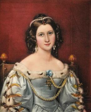Charlotte Von Hagn Artwork by Joseph Karl Stieler