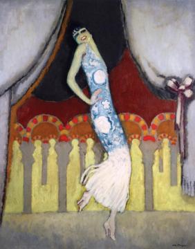 Carmen Vincente Dancing Artwork by Kees Van Dongen