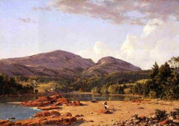 Otter Creek, Mount Desert Artwork by Frederic Edwin Church