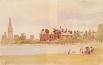 Kensington Gardens Artwork by Camille Pissarro