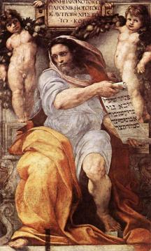 The Prophet Isaiah Artwork by Raphael