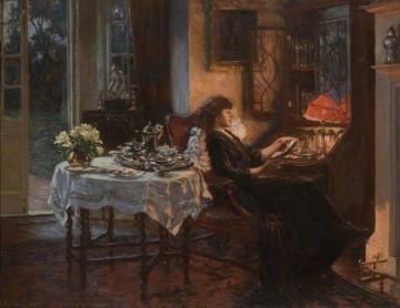 The Quiet Hour Artwork by Albert Chevallier Tayler