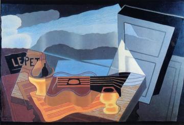 View Across The Bay Artwork by Juan Gris
