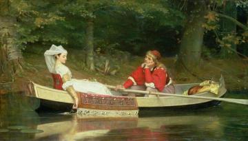 On the River Artwork by Philip Hermogenes Calderon
