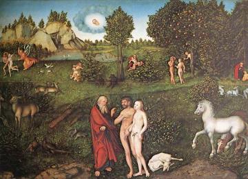 The Paradise Artwork by Lucas Cranach the Elder