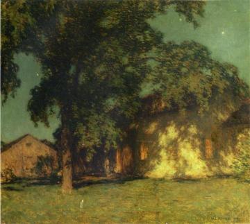 Summer Night (no. 2) Artwork by Willard Leroy Metcalf