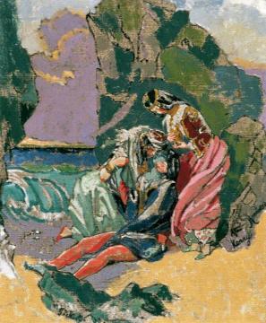 Don Juan And Haidee Artwork by Walter Richard Sickert