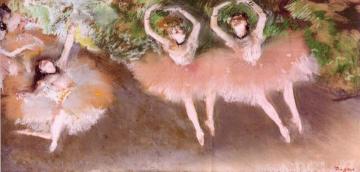 Ballet Scene Artwork by Edgar Degas