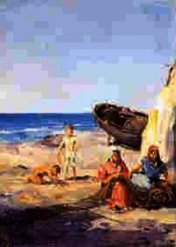 En la palya Artwork by Francisco Rodriguez Sanchez Clement