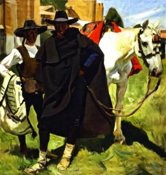 Avila Types Artwork by Joaquin Sorolla y Bastida