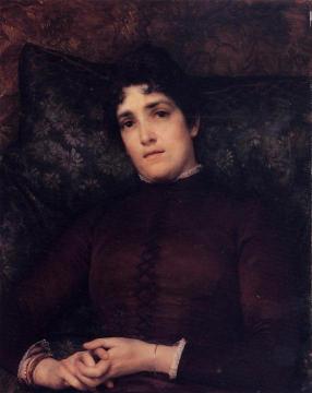 Mrs. Frank D. Millet Artwork by Sir Lawrence Alma Tadema