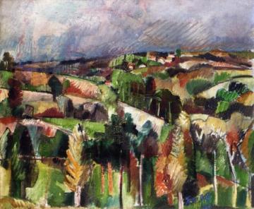Limousin Landscape Artwork by Jean Dufy