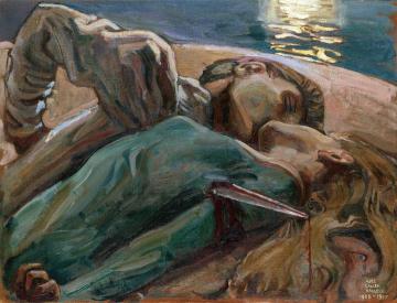 The Lovers Artwork by Akseli Gallen-Kallela