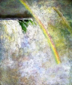 Niagara Falls Artwork by William Morris Hunt