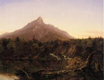 Corway Peak, New Hamshire Artwork by Thomas Cole