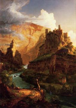Valley of the Vaucluse Artwork by Thomas Cole