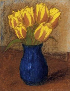 Tulips Artwork by József Rippl-Rónai