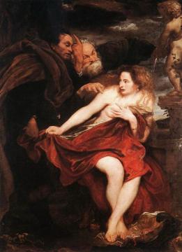 Susanna and the Elders Artwork by Anthony van Dyck