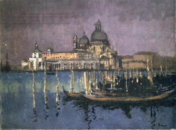 The Dogana And Santa Maria Della Salute Artwork by Walter Richard Sickert