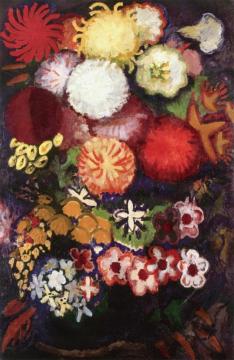 Large Bouquet Of Flowers Artwork by Kees Van Dongen