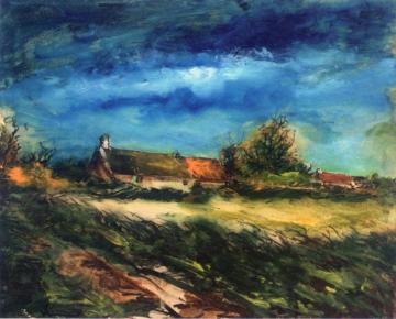 Cottages Artwork by Maurice De Vlaminck