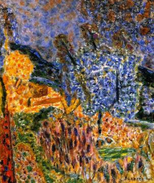 Cannet Landscape Artwork by Pierre Bonnard
