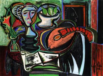 Still Life With Lute Artwork by Emil Filla
