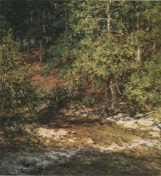 Blow me down Artwork by Willard Leroy Metcalf