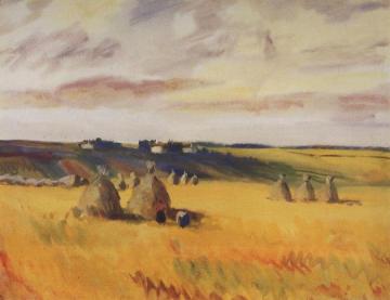 Harvest Artwork by Zinaida Serebriakova