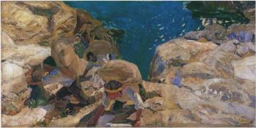 The Smugglers Artwork by Joaquin Sorolla y Bastida