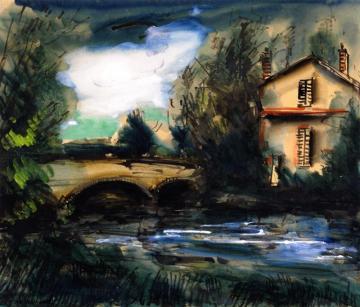 Bridge Over The Seine In Paris Artwork by Maurice De Vlaminck