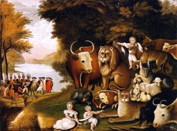 Peaceable Kingdom Artwork by Edward Hicks