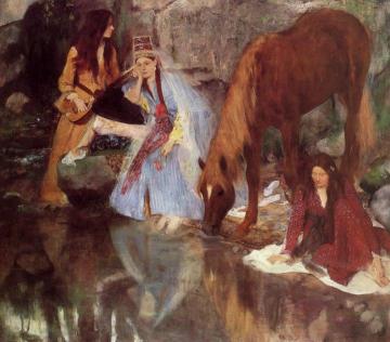 Mlle Fiocre in the Ballet 'La Source' Artwork by Edgar Degas