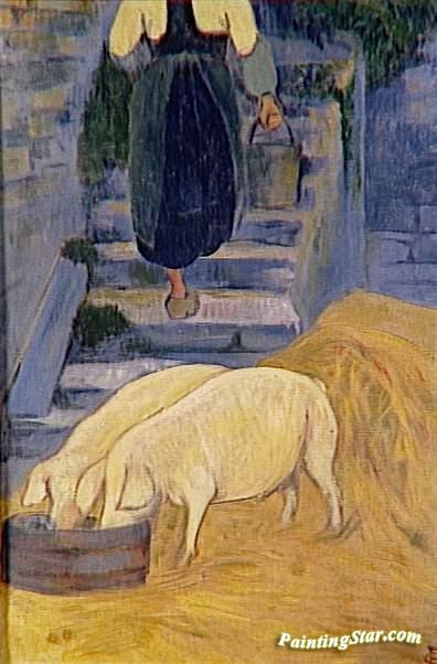 Les porcelets Artwork by Paul Serusier