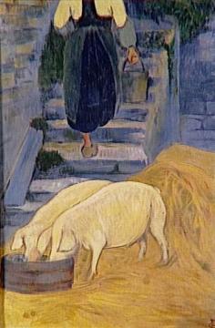 Les porcelets Artwork by Paul Serusier