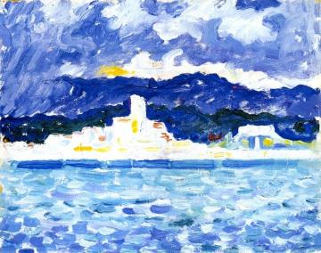 East Wind, Antibes Artwork by Paul Signac