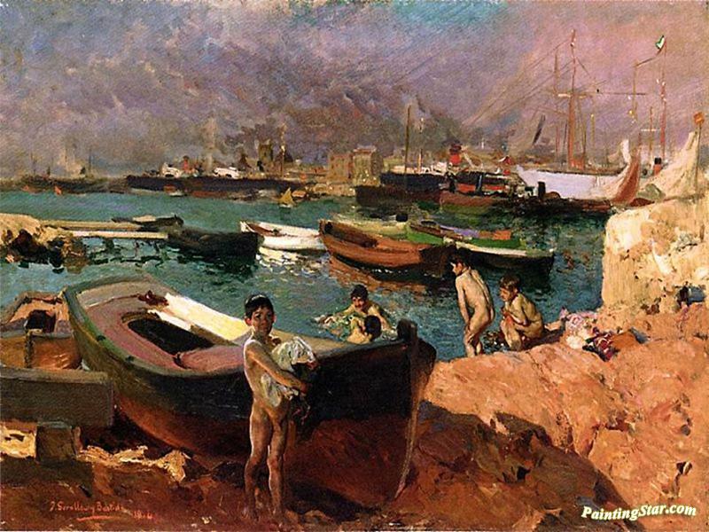 Valencia Artwork by Joaquin Sorolla y Bastida