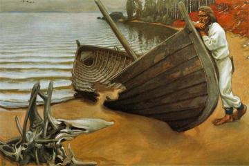 The Boat's Lament Artwork by Akseli Gallen-Kallela