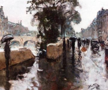 The Quai d'Orsay Artwork by Pierre Eugène Montézin