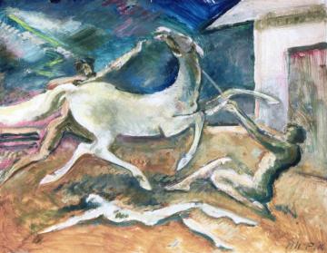 The Wild Horse Artwork by Alfred Heinrich Pellegrini