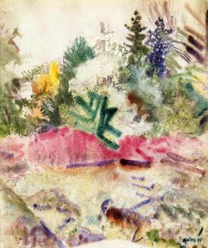 Autumn In Mist Artwork by John Marin