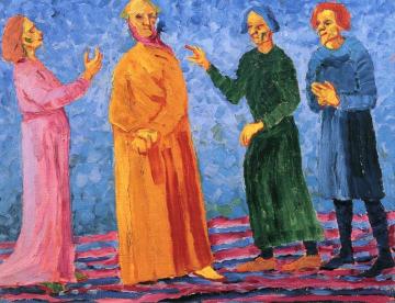 Free Spirit Artwork by Emil Nolde