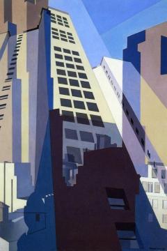 New York No. 2 Artwork by Charles Sheeler