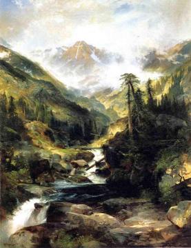 Mountain Of The Holy Cross Artwork by Thomas Moran