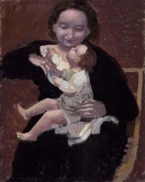 Mother And Child Artwork by Maurice Denis