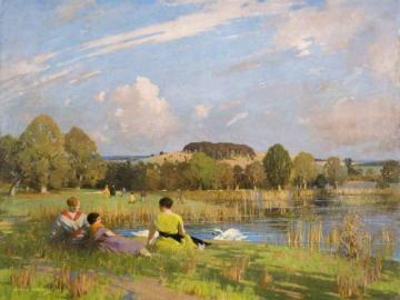 A September Day Artwork by George Henry