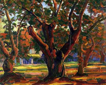 Trees Artwork by Auguste Herbin