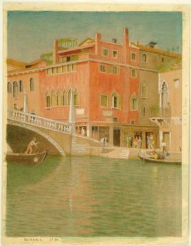 Ponte Cannareggio, Venice, Italy Artwork by Joseph Edward Southall